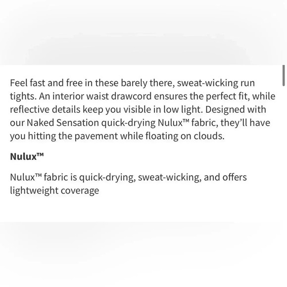 Lululemon Fast & Free 7/8  Tight - Picture 8 of 8